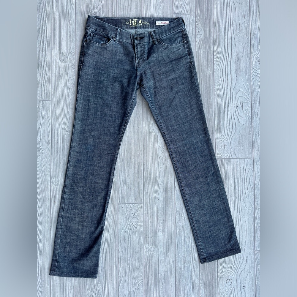 !It Jeans Los Angeles Rising Starlet Straight Jean Size 28
